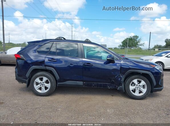 2T3P1RFV7MW234012 2021 TOYOTA RAV4 Blue Вид задньої частини салону