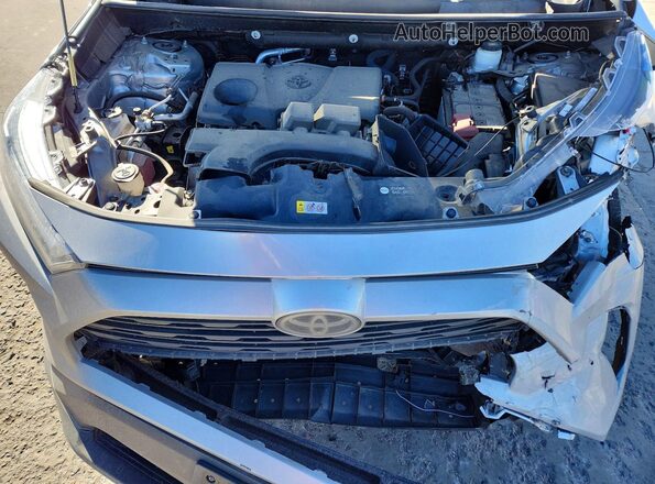 2T3P1RFV7NC285481 2022 TOYOTA RAV4 Silver Engine compartment view