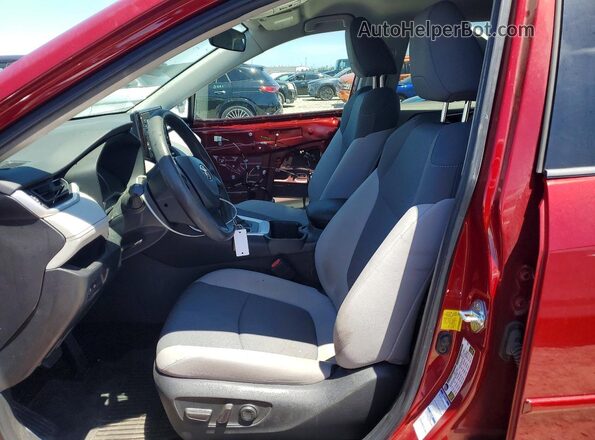 2T3P1RFV7NW255539 2022 TOYOTA RAV4 Maroon Front interior view
