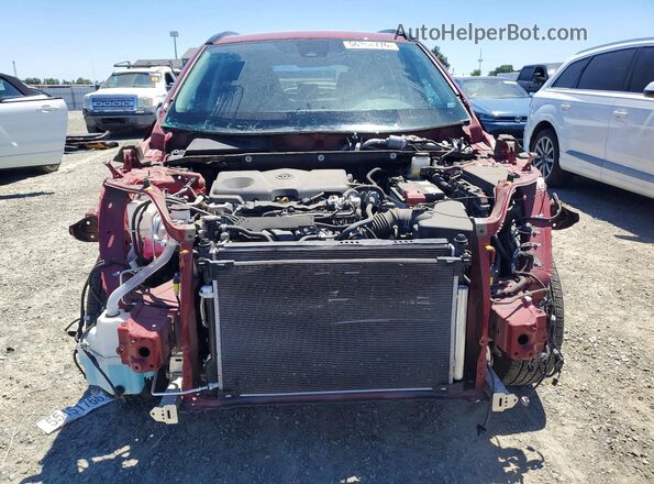 2T3P1RFV7NW255539 2022 TOYOTA RAV4 Maroon Front view