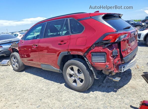 2T3P1RFV7NW255539 2022 TOYOTA RAV4 Maroon Rear left