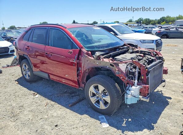2T3P1RFV7NW255539 2022 TOYOTA RAV4 Maroon Front right