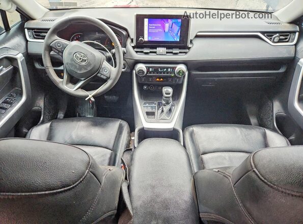 2T3P1RFV7PC368590 2023 TOYOTA RAV4 Black Dashboard view