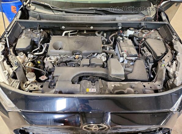 2T3P1RFV7PC368590 2023 TOYOTA RAV4 Black Engine compartment view