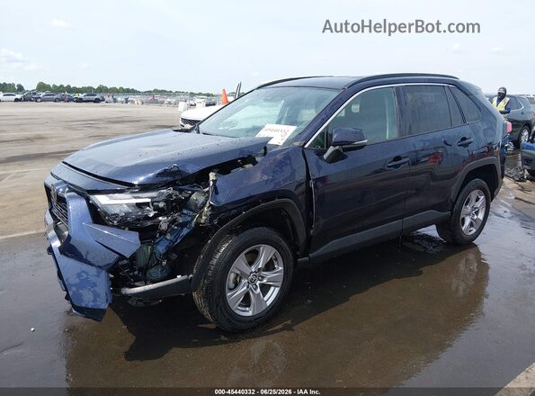 2T3P1RFV7PW365915 2023 TOYOTA RAV4 Dark Blue წინა მარცხენა ხედი სამი მეოთხედიდან