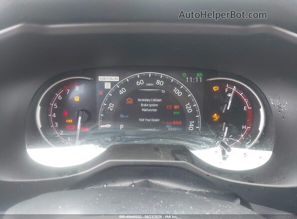 2T3P1RFV7PW365915 2023 TOYOTA RAV4 Dark Blue უკანა სავარძლების ხედი