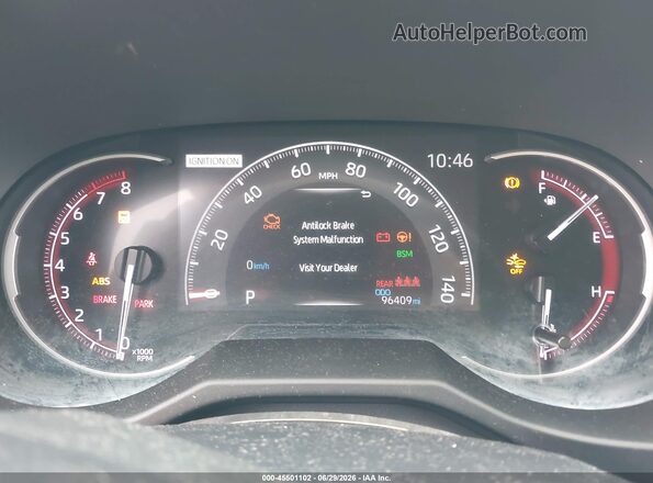 2T3P1RFV7PW378793 2023 TOYOTA RAV4 Gray უკანა სავარძლების ხედი