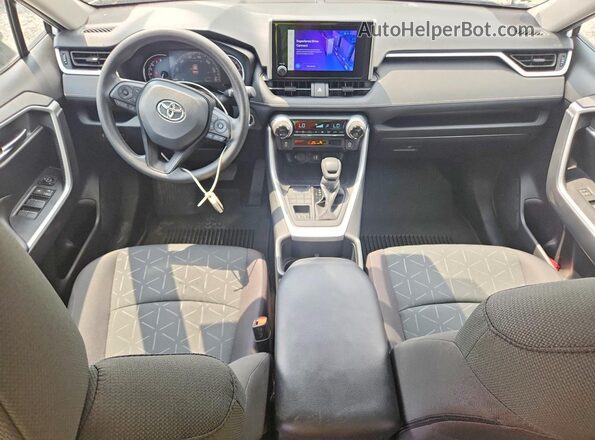 2T3P1RFV7RW434346 2024 TOYOTA RAV4 White Widok deski rozdzielczej