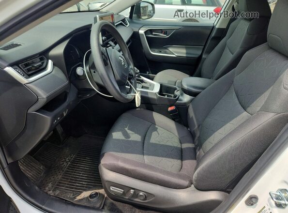 2T3P1RFV7RW434346 2024 TOYOTA RAV4 White Widok wnętrza z przodu