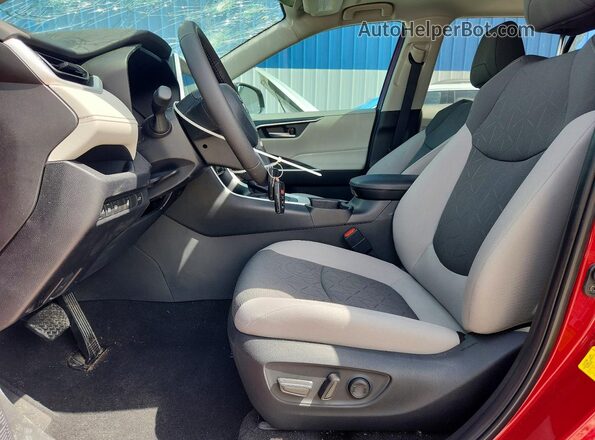 2T3P1RFV7SW623343 2025 TOYOTA RAV4 Red Вид салону спереду