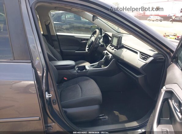 2T3P1RFV8KW081587 2019 TOYOTA RAV4 Gray Вид салону спереду