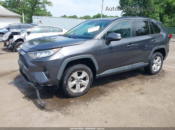 2T3P1RFV8KW081587 2019 TOYOTA RAV4 Gray Передня ліва чверть