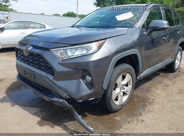 2T3P1RFV8KW081587 2019 TOYOTA RAV4 Gray Вид спереду