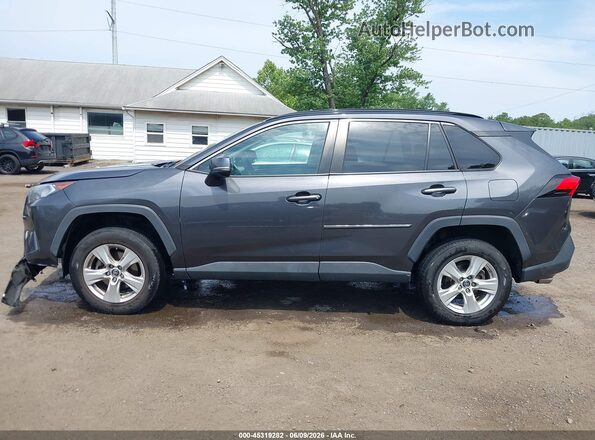 2T3P1RFV8KW081587 2019 TOYOTA RAV4 Gray Панорамний вид салону 360°