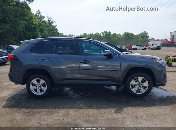 2T3P1RFV8KW081587 2019 TOYOTA RAV4 Gray Вид задньої частини салону