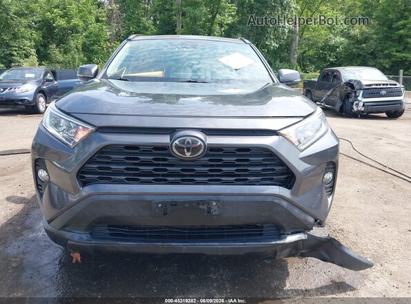 2T3P1RFV8KW081587 2019 TOYOTA RAV4 Gray Вид щитка приладів
