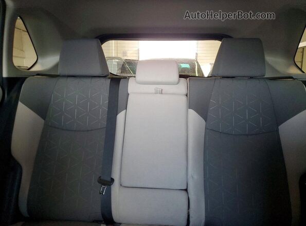 2T3P1RFV8LC090955 2020 TOYOTA RAV4 Серебряный Вид задних сидений