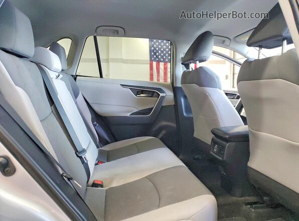 2T3P1RFV8LC090955 2020 TOYOTA RAV4 Серебряный Вид задней части салона