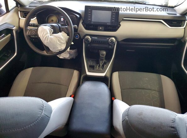 2T3P1RFV8LC090955 2020 TOYOTA RAV4 Серебряный Вид панели приборов