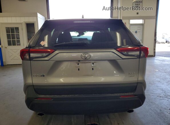 2T3P1RFV8LC090955 2020 TOYOTA RAV4 Серебряный Вид сзади