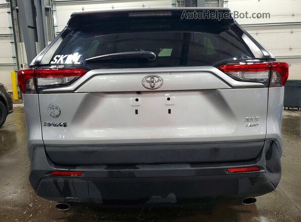 2T3P1RFV8NC291645 2022 TOYOTA RAV4 Gray Rear view