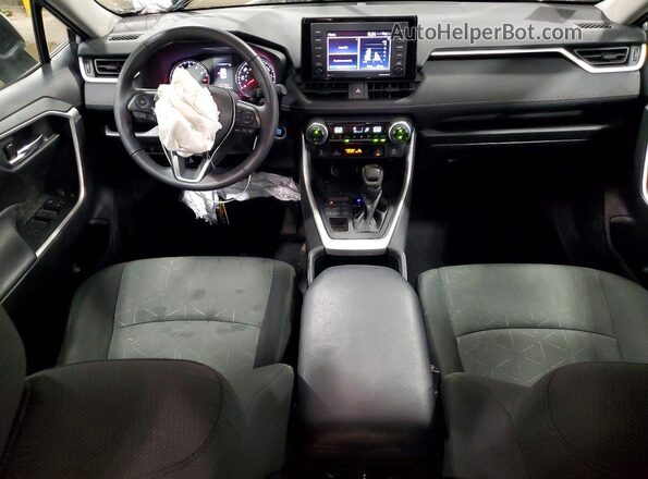 2T3P1RFV8NC291645 2022 TOYOTA RAV4 Gray Dashboard view