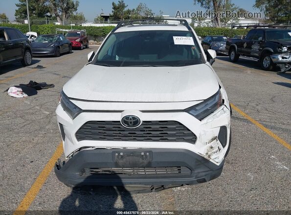2T3P1RFV8NC310078 2022 TOYOTA RAV4 White Widok zestawu wskaźników