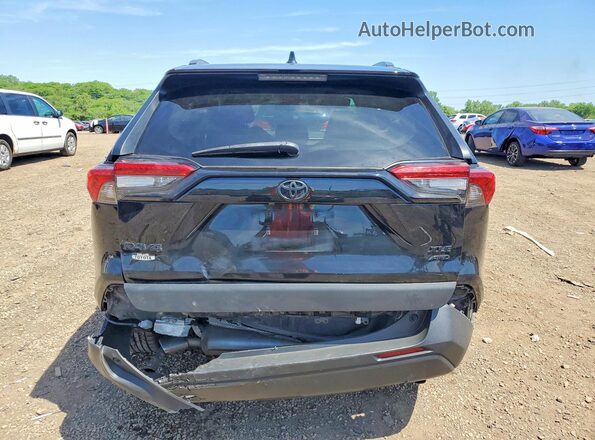 2T3P1RFV9MC184828 2021 TOYOTA RAV4 Черный Вид сзади