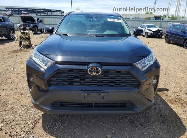 2T3P1RFV9MC184828 2021 TOYOTA RAV4 Черный Вид спереди