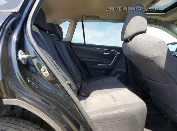 2T3P1RFV9MC184828 2021 TOYOTA RAV4 Черный Вид задней части салона