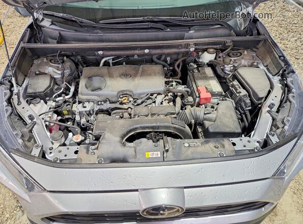 2T3P1RFV9MC236846 2021 TOYOTA RAV4 Silver ძრავის განყოფილების ხედი