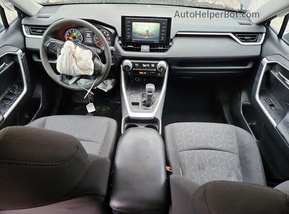 2T3P1RFV9MW155294 2021 TOYOTA RAV4 Серый Вид панели приборов