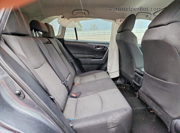2T3P1RFV9MW155294 2021 TOYOTA RAV4 Серый Вид задней части салона