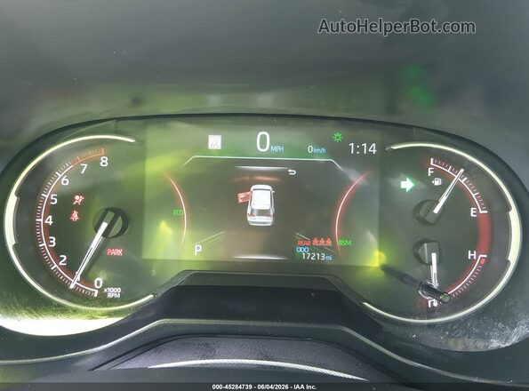 2T3P1RFV9SC554642 2025 TOYOTA RAV4 Gray Հետևի նստատեղերի տեսք