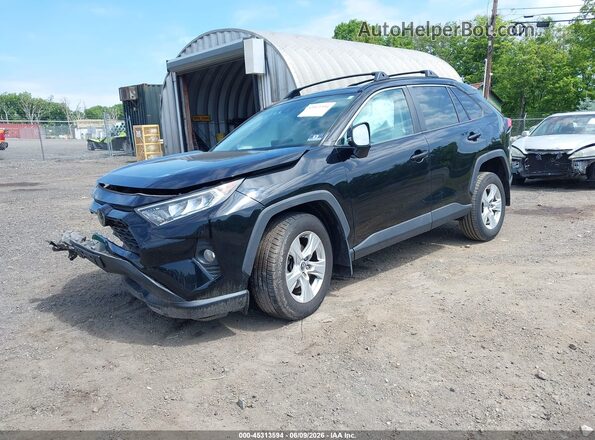 2T3P1RFVXKC038127 2019 TOYOTA RAV4 Black Front left