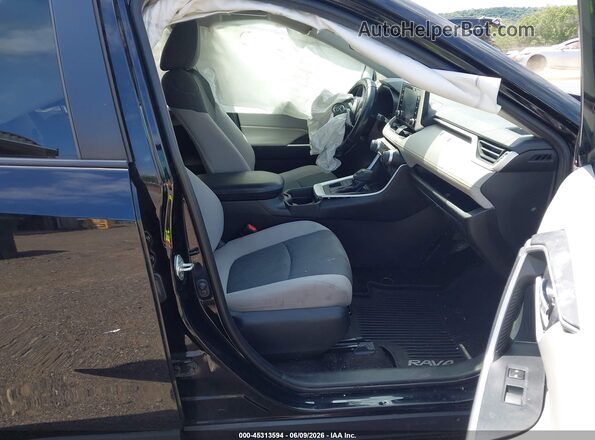2T3P1RFVXKC038127 2019 TOYOTA RAV4 Black Front interior view