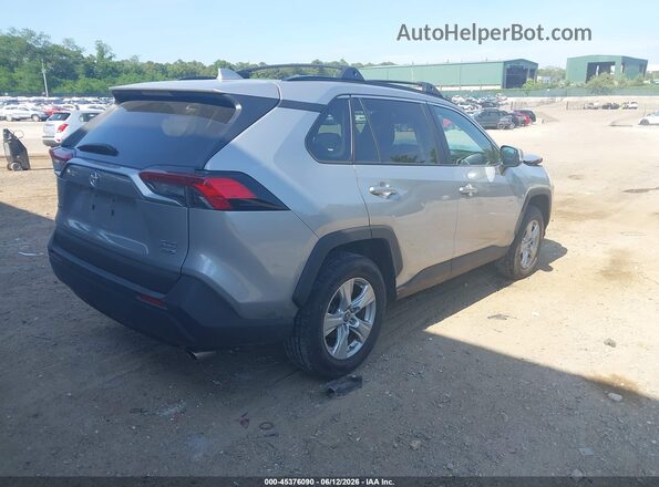 2T3P1RFVXKW063737 2019 TOYOTA RAV4 Серебряный Задняя правая четверть