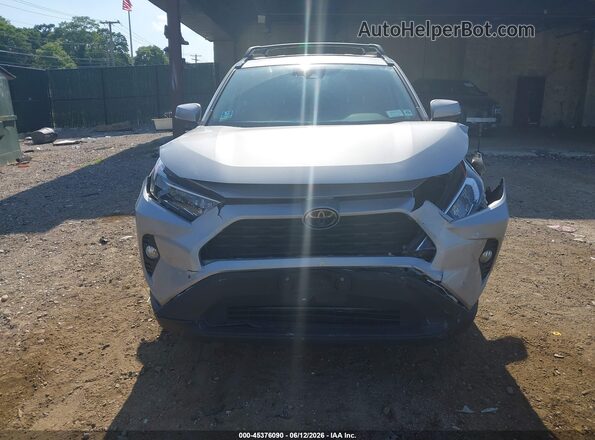 2T3P1RFVXKW063737 2019 TOYOTA RAV4 Серебряный Вид щитка приборов