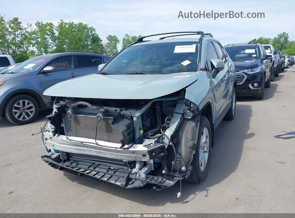 2T3P1RFVXLC112695 2020 TOYOTA RAV4 Gray Vista tres cuartos delantera izquierda