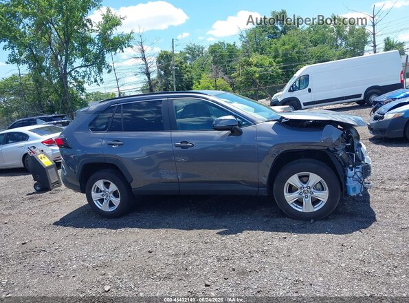 2T3P1RFVXMW243691 2021 TOYOTA RAV4 Серый Вид задней части салона