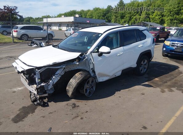 2T3P1RFVXNW250528 2022 TOYOTA RAV4 White Передня ліва чверть