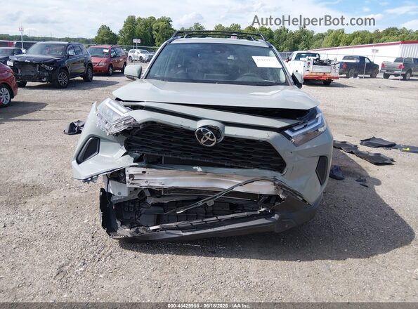 2T3P1RFVXNW260072 2022 TOYOTA RAV4 Light Blue ხელსაწყოთა პანელის ხედი