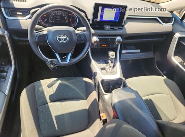 2T3P1RFVXRW409991 2024 TOYOTA RAV4 Blue Dashboard view