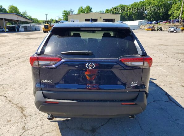 2T3P1RFVXSW505027 2025 TOYOTA RAV4 Blue Հետևի տեսք