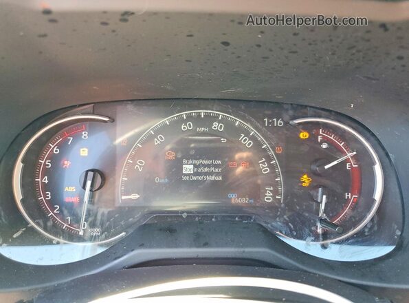 2T3P1RFVXSW505027 2025 TOYOTA RAV4 Blue Սարքավորումների վահանակի տեսք