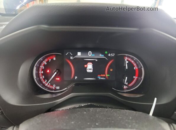 2T3P1RFVXSW566331 2025 TOYOTA RAV4 Blue Սարքավորումների վահանակի տեսք