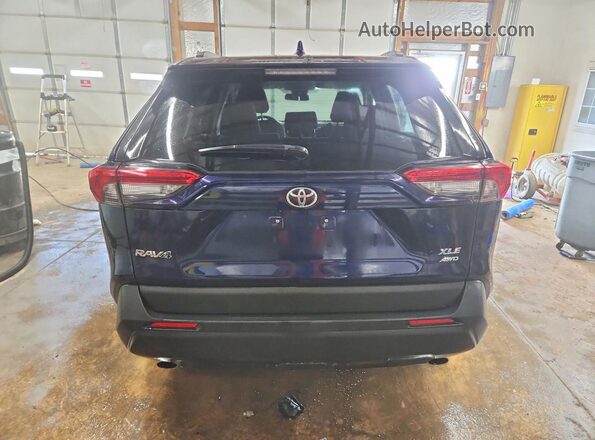 2T3P1RFVXSW566331 2025 TOYOTA RAV4 Blue Հետևի տեսք