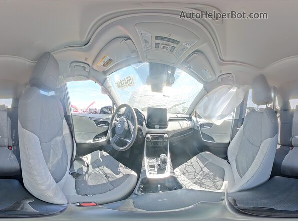 2T3P1RFVXSW598809 2025 TOYOTA RAV4 Silver Vista de la etiqueta del VIN