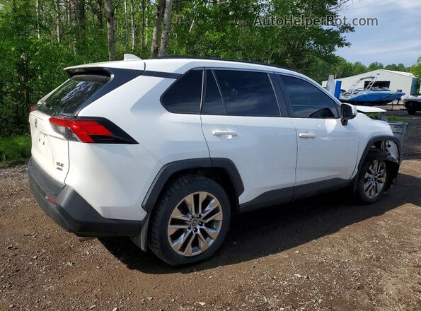 2T3R1RFV1KW025922 2019 TOYOTA RAV4 White Trasero derecho