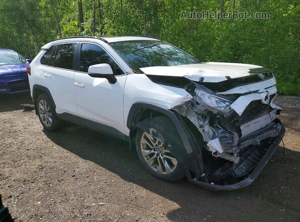 2T3R1RFV1KW025922 2019 TOYOTA RAV4 White Delantero derecho